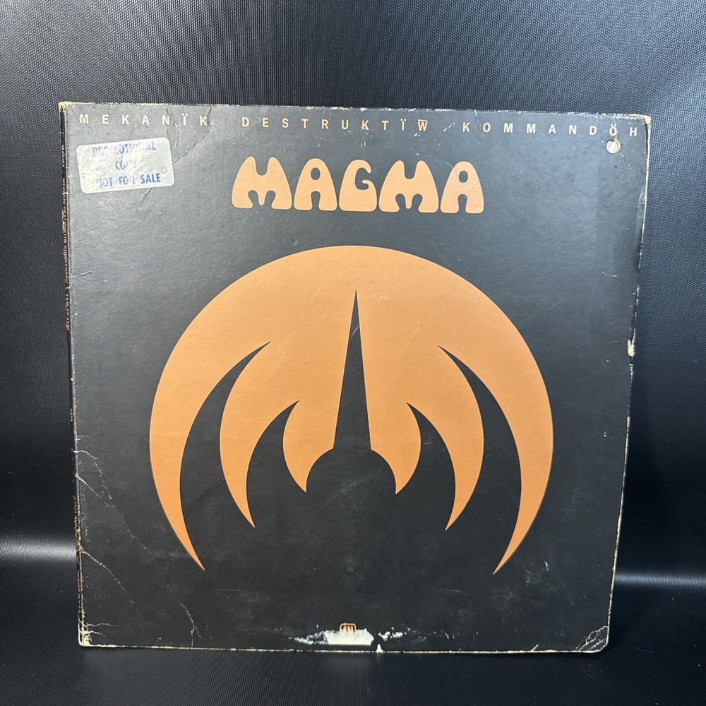 Magma Mekanik Destruktiv Kommandow Vinyl Record Promo First Press